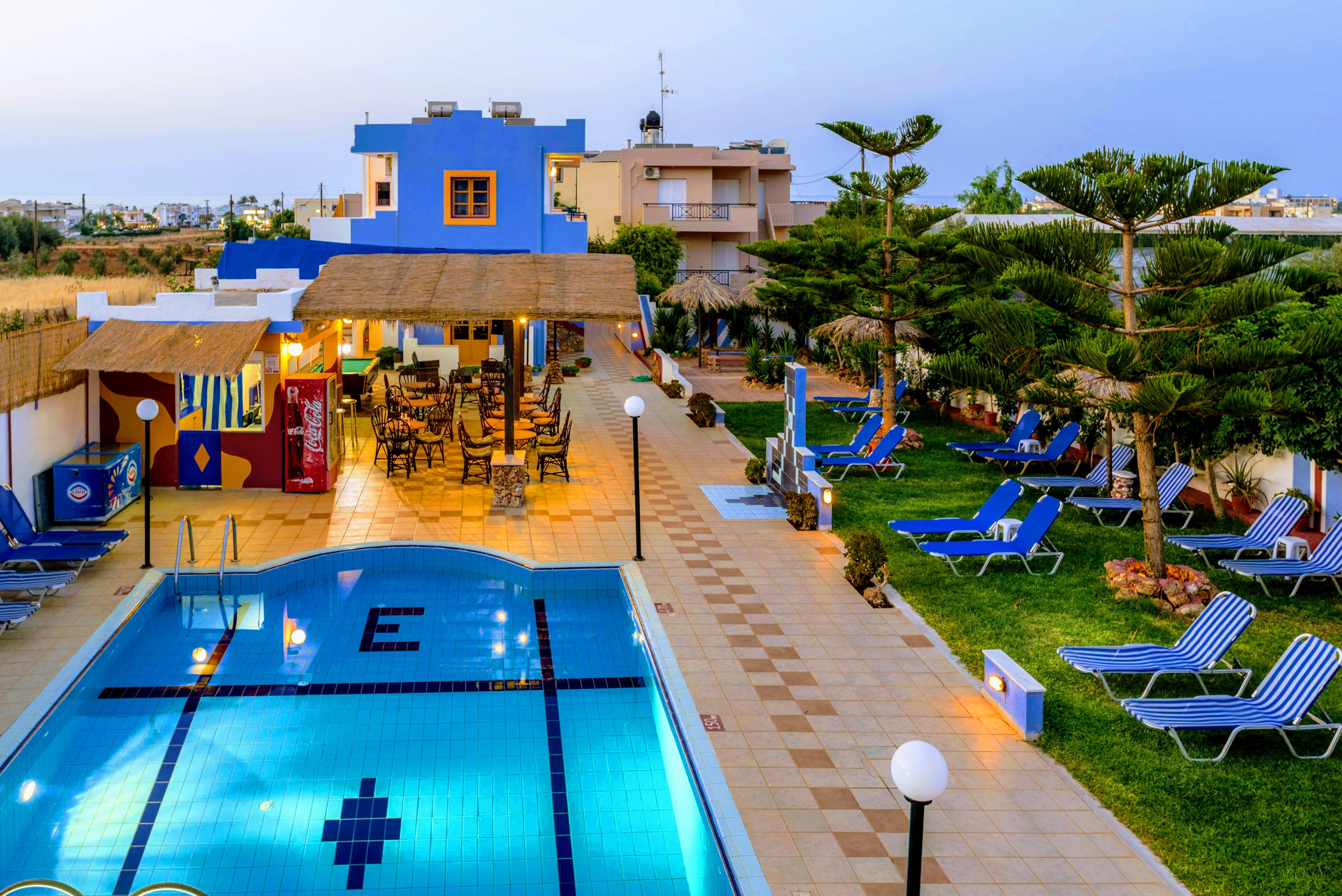 Eltina Apartments Малиа Экстерьер фото