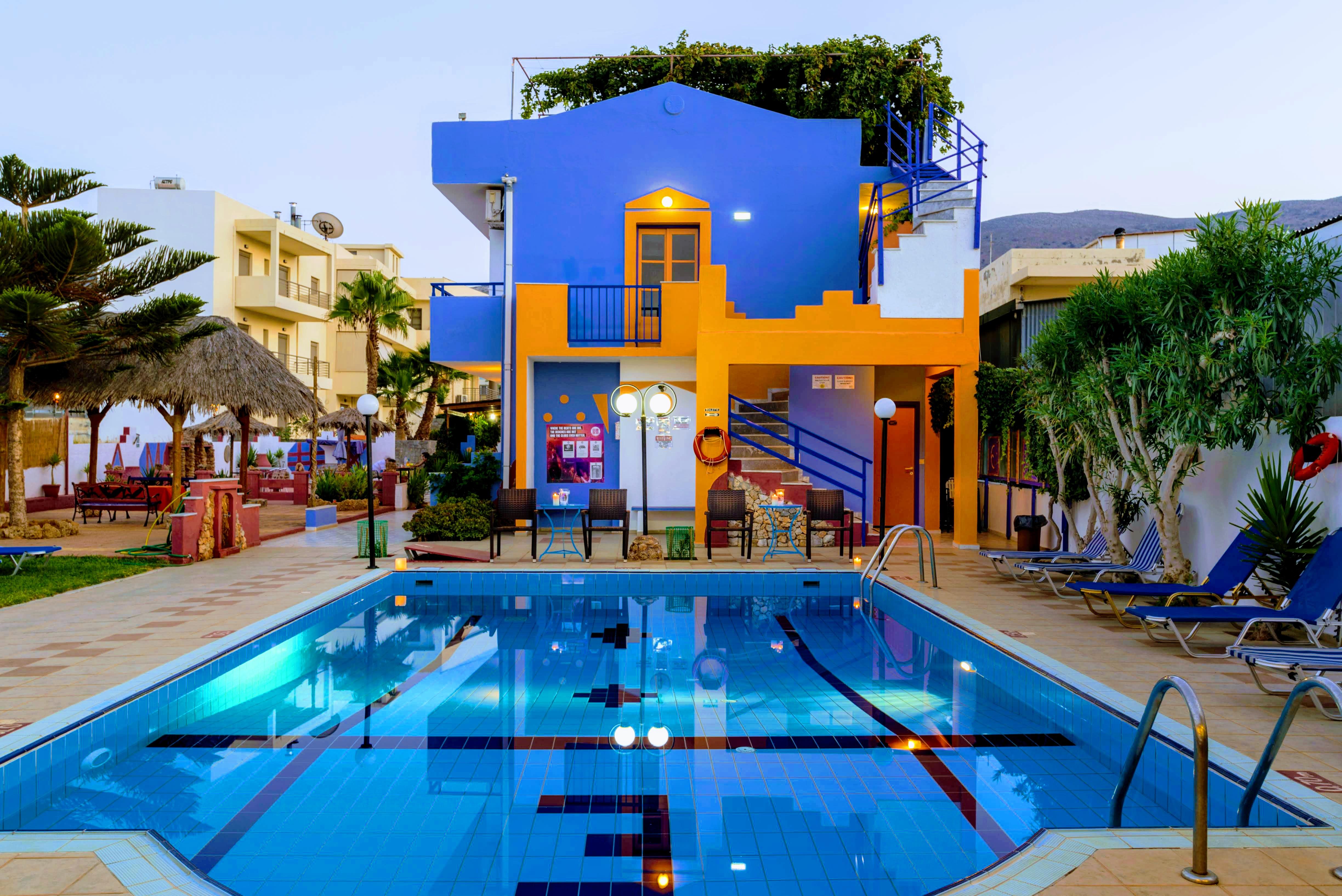 Eltina Apartments Малиа Экстерьер фото