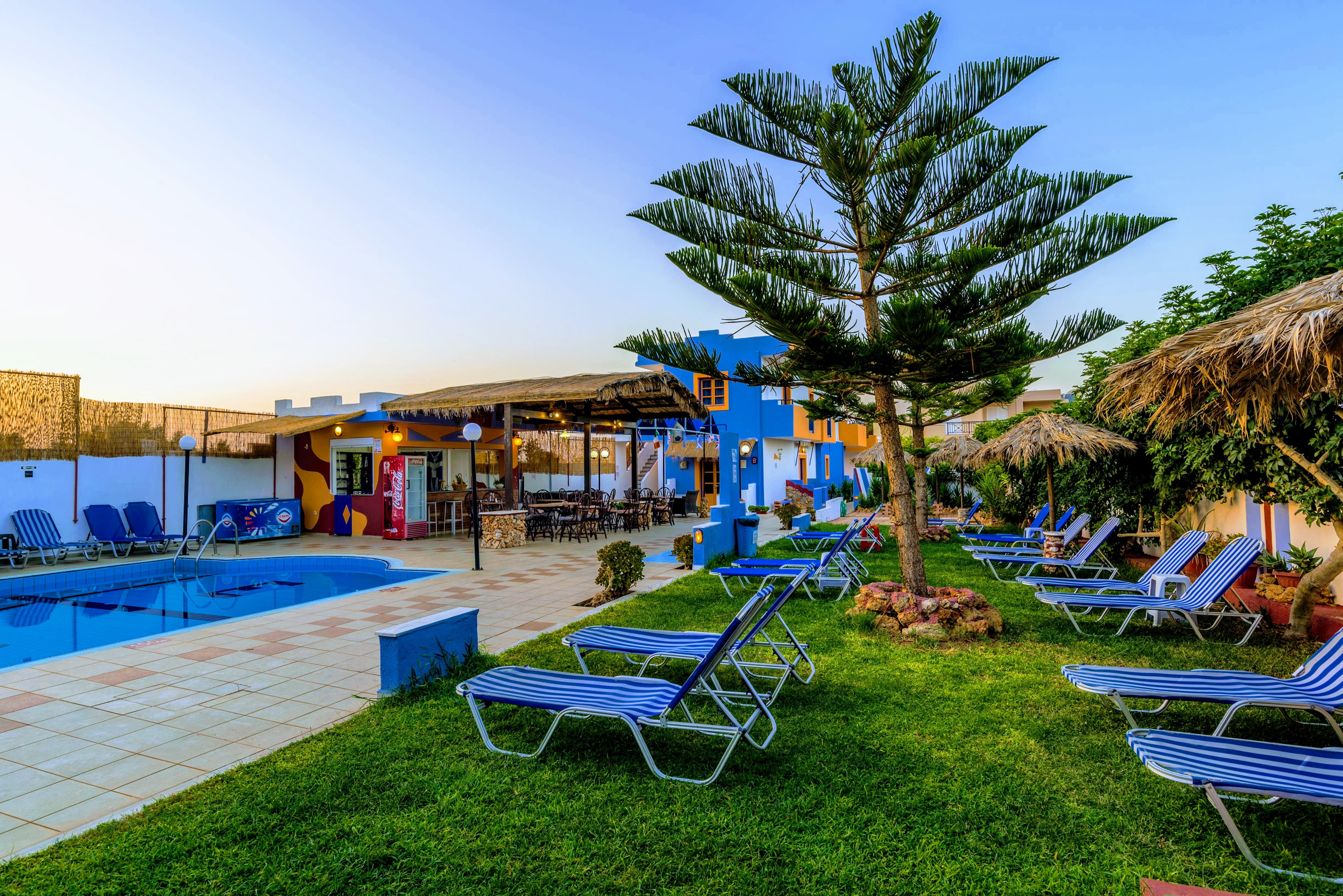 Eltina Apartments Малиа Экстерьер фото
