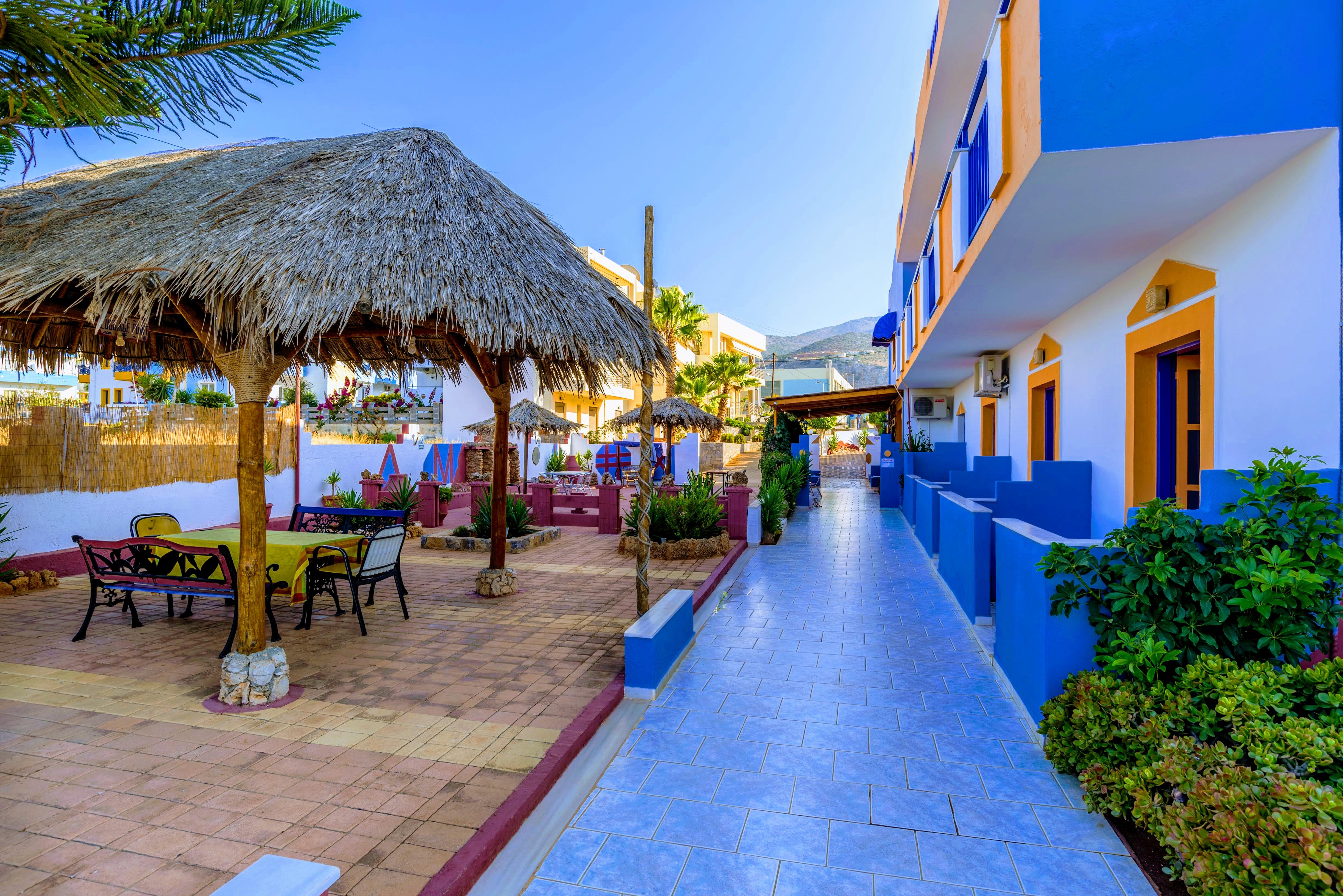 Eltina Apartments Малиа Экстерьер фото